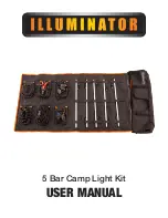 Preview for 1 page of Illuminator 5 Bar Camp Light Kit User Manual