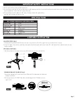 Предварительный просмотр 4 страницы Illuminator 67124 Operator'S Manual