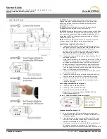 Illumra E3R-MBCFP-02 Starter Manual предпросмотр