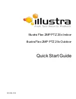 Illustra Flex 2MP PTZ 20x Indoor Quick Start Manual предпросмотр