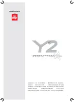 illy IPERESPRESSO Y2 Instruction Manual preview