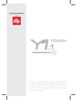 Preview for 1 page of illy Y1.1 Touch Instruction Manual