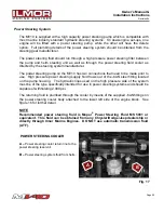 Preview for 25 page of ILMOR MV-10 Owner'S Manual & Installation Manual