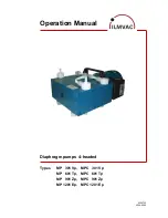 Preview for 1 page of Ilmvac MP 1201 Ep Operation Manual