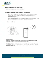 Предварительный просмотр 4 страницы iLoq H50S.31.HC Series Mounting And Care Instructions