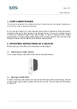 Предварительный просмотр 3 страницы iLoq K55S User Manual