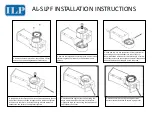 ILP AL-SLPF Installation Instructions предпросмотр