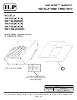 ILP SWP-2L Series Installation Instructions предпросмотр