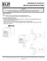 Предварительный просмотр 2 страницы ILP SWP-2L Series Installation Instructions