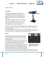 Preview for 4 page of ILS ILS21HL Instruction Manual