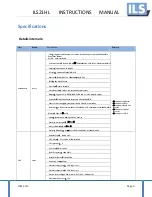 Preview for 7 page of ILS ILS21HL Instruction Manual