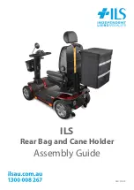 ILS Rear Bag and Cane Holder Assembly Manual preview