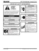 Предварительный просмотр 3 страницы Ilsco IDT-12-N Instruction Manual