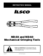 Ilsco ND-58 Instruction Manual предпросмотр