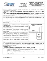 Preview for 3 page of Ilsco SSI CSM 40 Series Manual