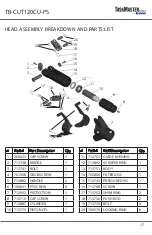 Предварительный просмотр 17 страницы Ilsco TaskMaster BLL-CUT120CU-PS Instruction Manual