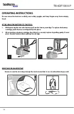 Preview for 14 page of Ilsco TASKMASTER TB-6DF1000-P Instruction Manual