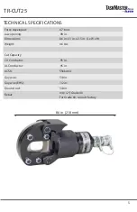 Preview for 5 page of Ilsco TaskMaster TR-CUT25 Instruction Manual