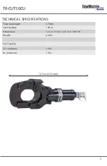 Preview for 5 page of Ilsco TaskMaster TR-CUT50CU Instruction Manual