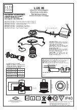 Ilti Luce BLUX06016250AA Mounting Instructions preview