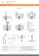 Предварительный просмотр 2 страницы Ilti Luce Lux 12 Installation Instructions