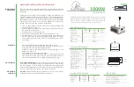 Preview for 3 page of Iluminar CMH DE REMOTE BALLAST 1000W User Manual