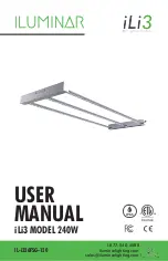 Preview for 1 page of Iluminar iLi3 User Manual