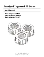 Iluminarc Ilumipod Inground 36 IP VW User Manual предпросмотр