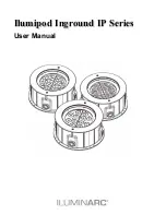 Iluminarc Ilumipod Inground IP Series User Manual preview