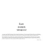 Preview for 36 page of Iluv i198 Instruction Manual