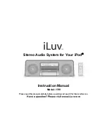 Iluv i199 Instruction Manual preview