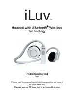 Preview for 1 page of Iluv I222 Instruction Manual