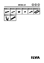 Предварительный просмотр 5 страницы Ilva B0036733 Assembly Instruction Manual