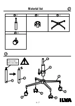 Предварительный просмотр 4 страницы Ilva GAIN 1069668 Assembly Instruction Manual