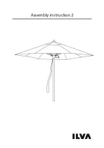 Preview for 6 page of Ilva Paris Lux Parasol 1063966 Assembly Instruction Manual