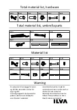 Preview for 3 page of Ilva Westford Assembly Instruction Manual