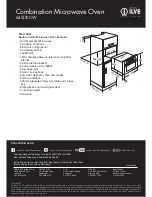 Preview for 2 page of ILVE 645LTKCW Specifications