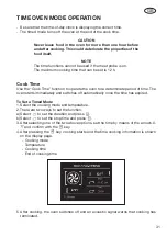 Preview for 34 page of ILVE 90 Series Instruction Manual