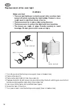 Preview for 53 page of ILVE 90 Series Instruction Manual