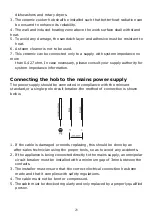 Preview for 24 page of ILVE ILCC30 Instruction Manual / Installation Manual