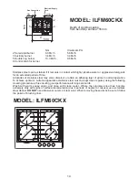 Preview for 10 page of ILVE ILFM60CKX User Manual