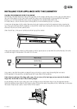 Preview for 9 page of ILVE ILFRZ217/2 Detailed Installation And Operations Manual