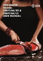 Preview for 1 page of ILVE ILREF256I/L2 User Manual