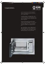 Preview for 4 page of ILVE IV603BIM Instruction & Operation Manual