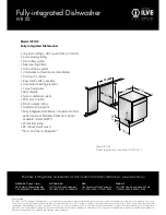 Предварительный просмотр 2 страницы ILVE IVFI X2 Specification