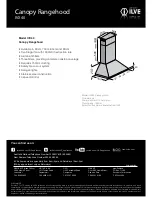 Preview for 2 page of ILVE IVX40 Specifications