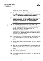 Preview for 7 page of ILVE MAJESTIC M09 User Manual