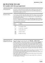 Preview for 19 page of ILVE OV30 User, Operating & Installation Manual