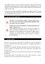 Preview for 5 page of ILVE RTM62 Instruction Manual