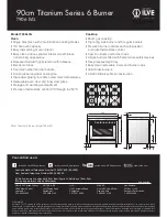 Preview for 2 page of ILVE Titanium T906 LVG Specifications